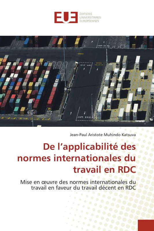 De l’applicabilité des normes internationales du travail en RDC