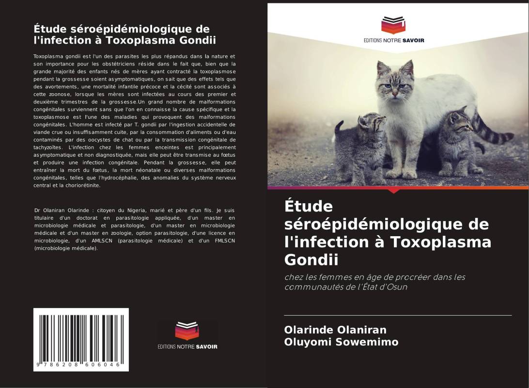 Étude séroépidémiologique de l'infection à Toxoplasma Gondii