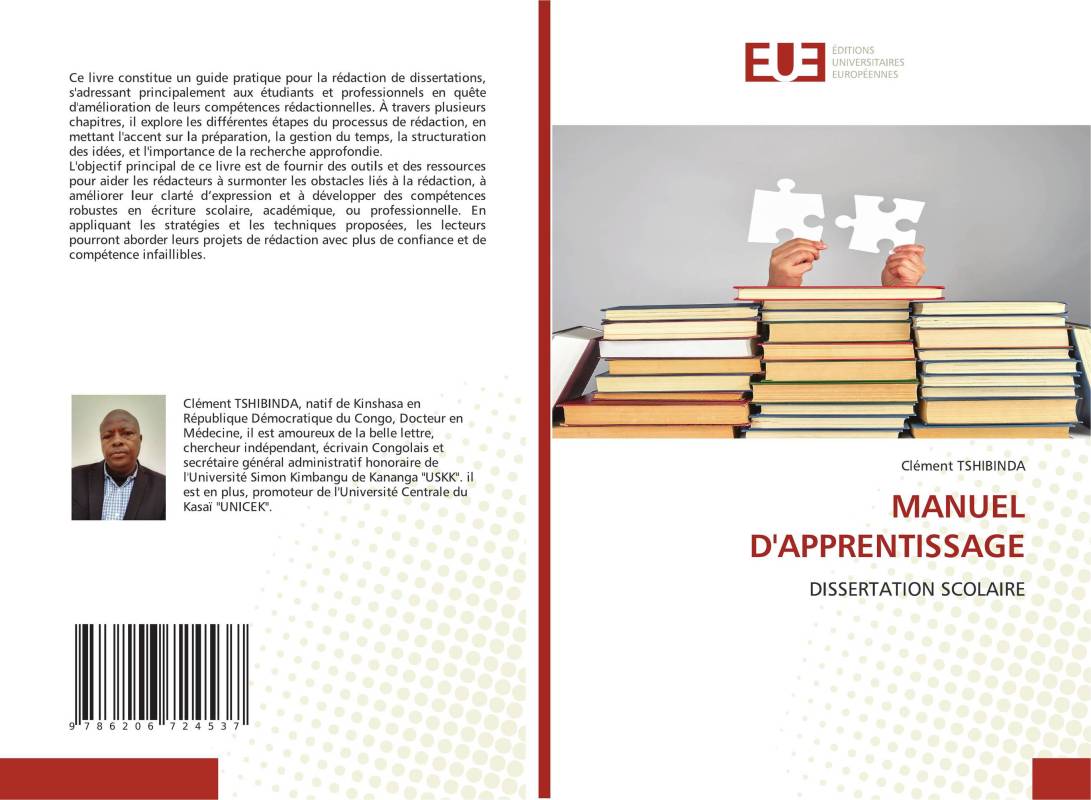 MANUEL D'APPRENTISSAGE