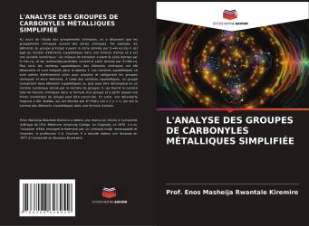 L'ANALYSE DES GROUPES DE CARBONYLES MÉTALLIQUES SIMPLIFIÉE