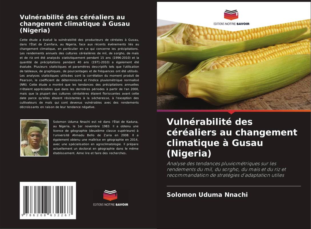 Vulnérabilité des céréaliers au changement climatique à Gusau (Nigeria)
