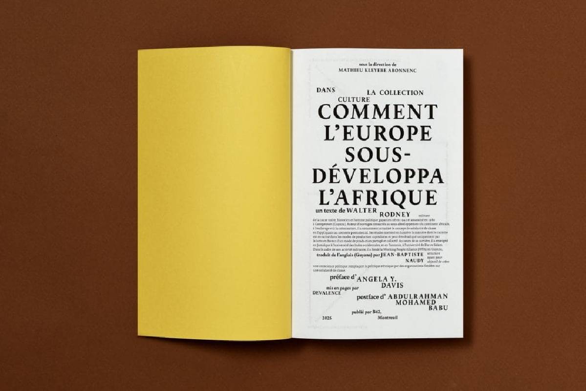 Comment l’Europe sous-développa l’Afrique Walter Rodney