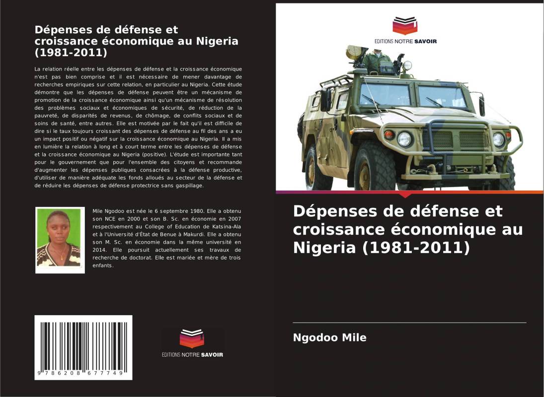 Dépenses de défense et croissance économique au Nigeria (1981-2011)