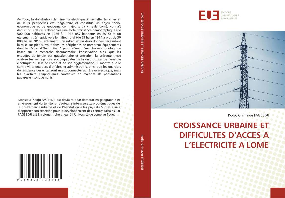 CROISSANCE URBAINE ET DIFFICULTES D’ACCES A L’ELECTRICITE A LOME