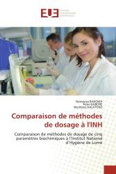 Comparaison de méthodes de dosage à l'INH