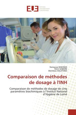 Comparaison de méthodes de dosage à l'INH