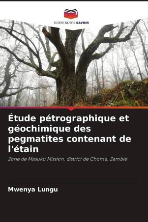 Étude pétrographique et géochimique des pegmatites contenant de l'étain