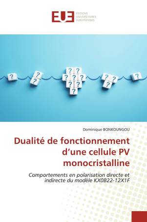 Dualité de fonctionnement d’une cellule PV monocristalline