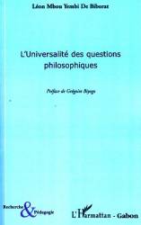 L'universalité des questions philosophiques