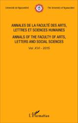 Annales de la faculté des arts, lettres et sciences humaines