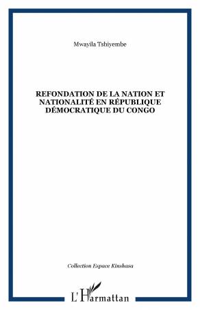 Refondation de la nation et nationalité en République démocratique du Congo