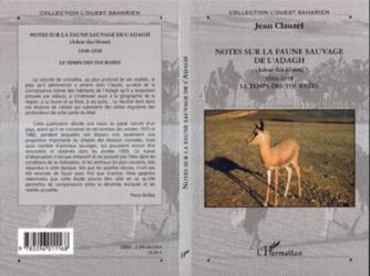 Notes sur la faune sauvage de l'Adagh (Adrar des Iforas)