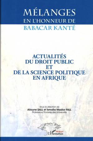 Mélanges en l&#039;honneur de Babacar Kanté