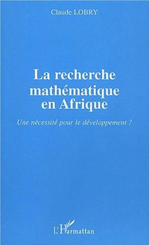 La recherche mathématique en Afrique