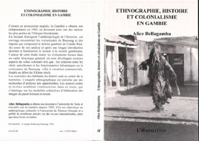 ETHNOGRAPHIE, HISTOIRE ET COLONIALISME EN GAMBIE