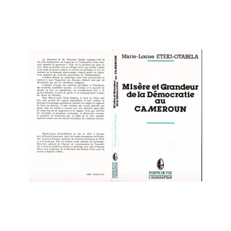 Misère et grandeur de la démocratie au Cameroun