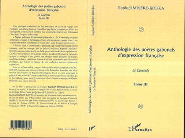 ANTHOLOGIE DES POÈTES GABONAIS D&#039;EXPRESSION FRANCAISE - Tome 3