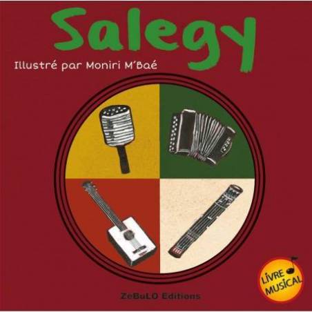 Salegy, livre musical illustré par Moniri M'Bae