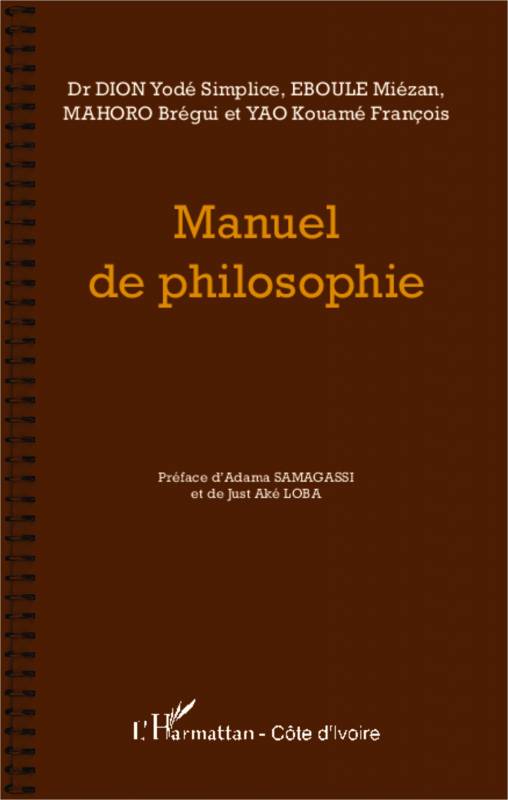 Manuel de philosophie