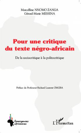 Pour une critique du texte négro-africain