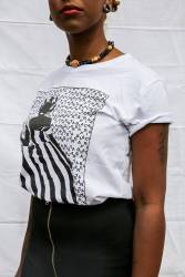 T-shirt illustré LA ROBEUSE - Collection Afrikanista