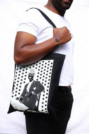 Tote Bag LE SAPEUR - Collection Afrikanista