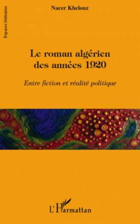 Le roman algérien des années 1920