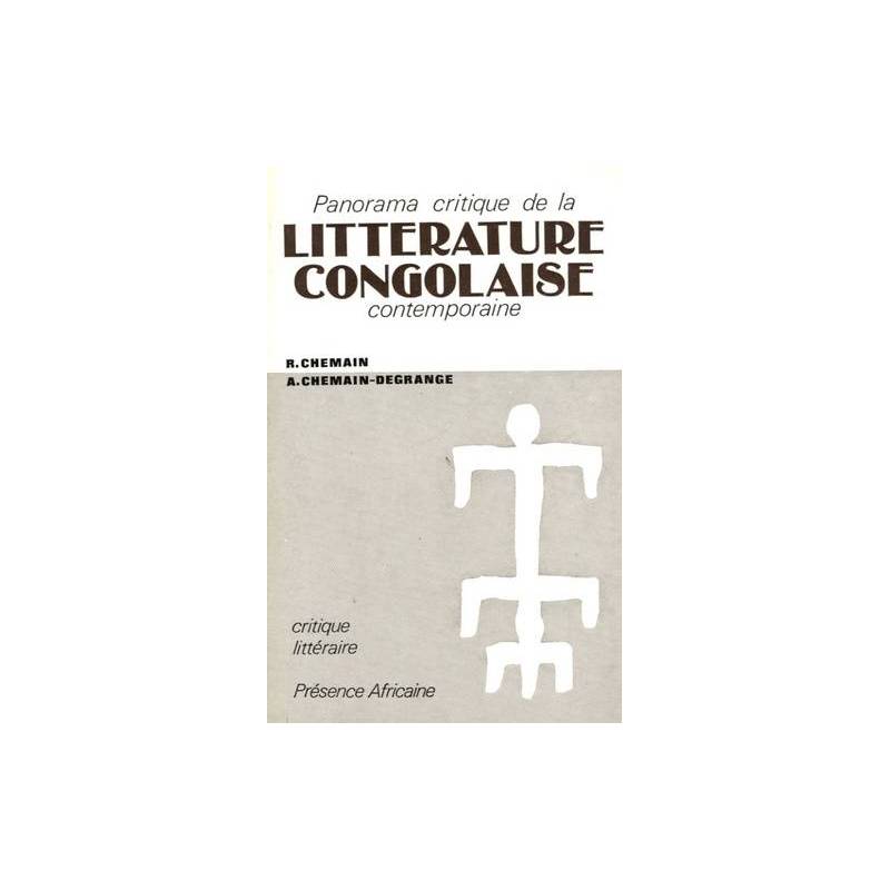Panorama critique de la littérature congolaise de Roger Chemain