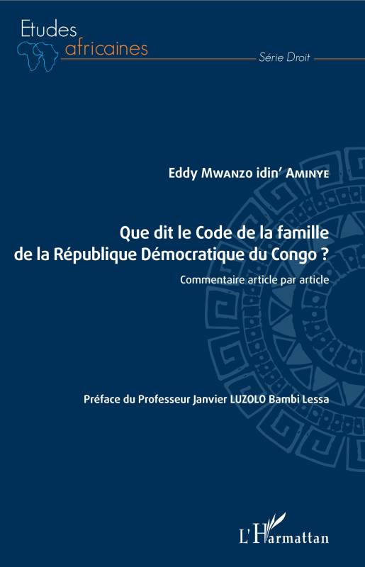 Que dit le Code de la famille de la République Démocratique du Congo ?