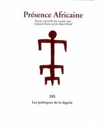 Revue Présence Africaine n° 193