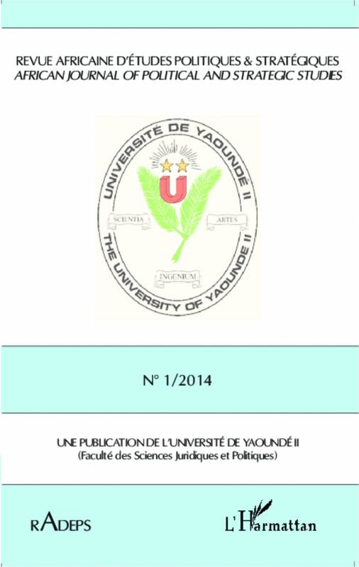Revue Africaine d'Etudes Politiques & Stratégiques RADEPS N°1/2014